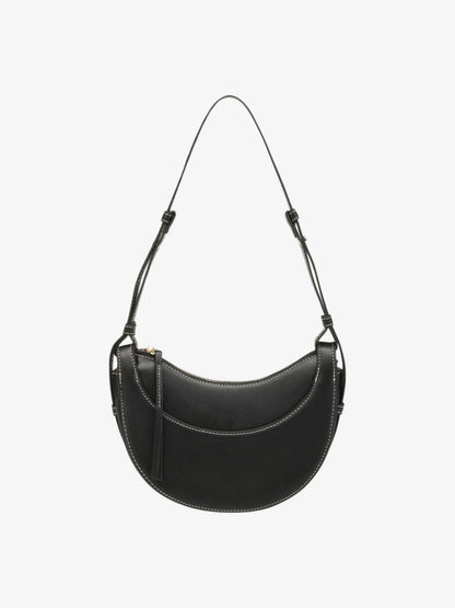 Amily Damen Crossbody-Tasche Verstellbar Gebogen Quaste
