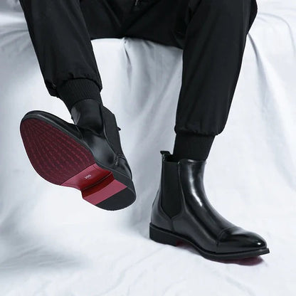 Norvielle Herrenstiefel Leder