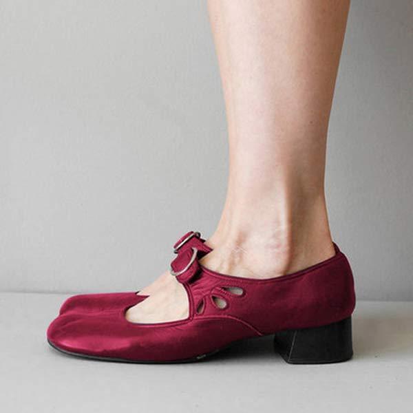 Damen Keilsandalen Verstellbare Schnalle