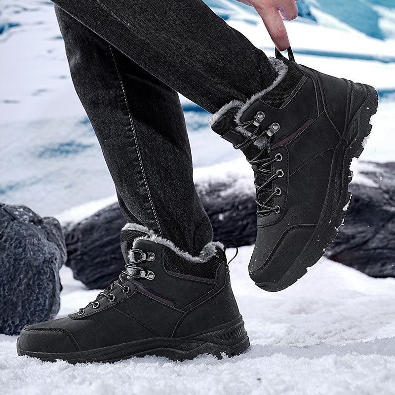 Herren Winterstiefel Warm Isoliert