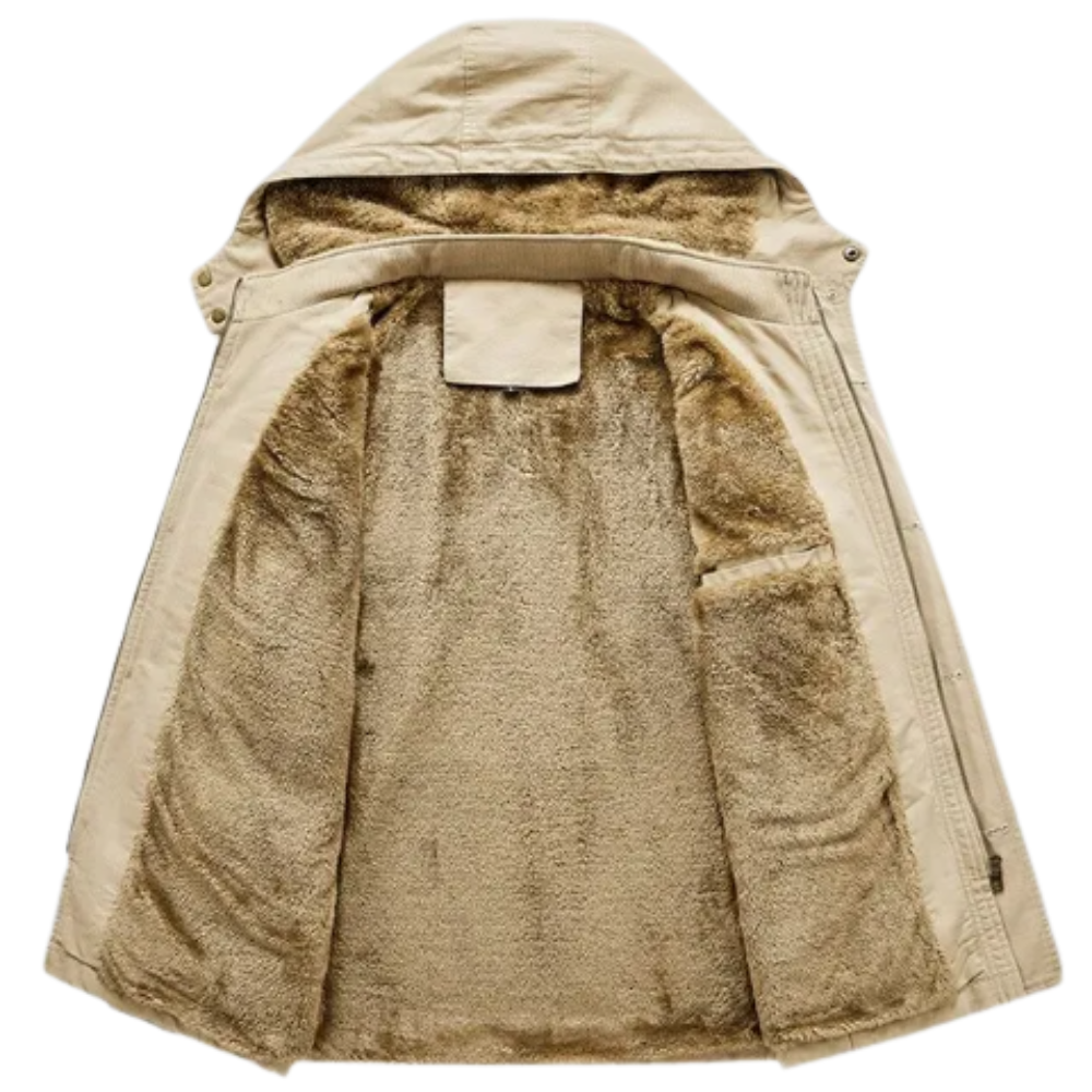 Gepolsterte Damen Winterjacke Isoliert