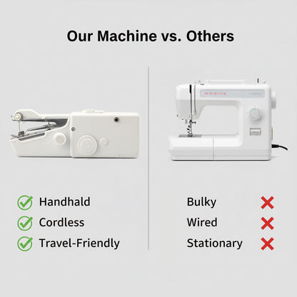 Tragbare Nähmaschine Kompakt Handheld Design
