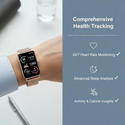 Fitness-Smartwatch mit Benachrichtigungsanzeige
