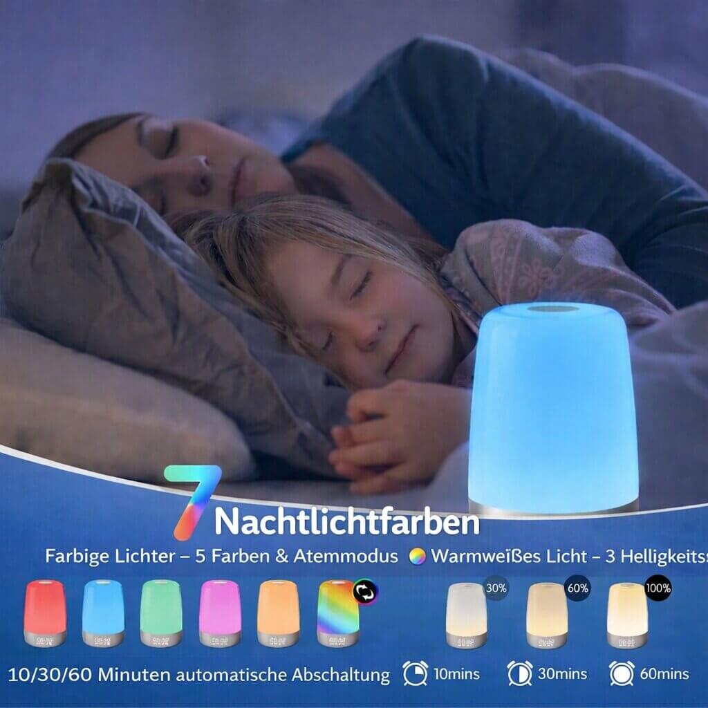 Tageslicht Wecker Lichttherapie Lampe
