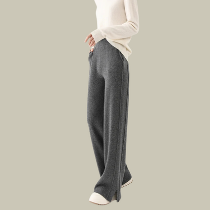 Damen Relaxed Fit Strickhose