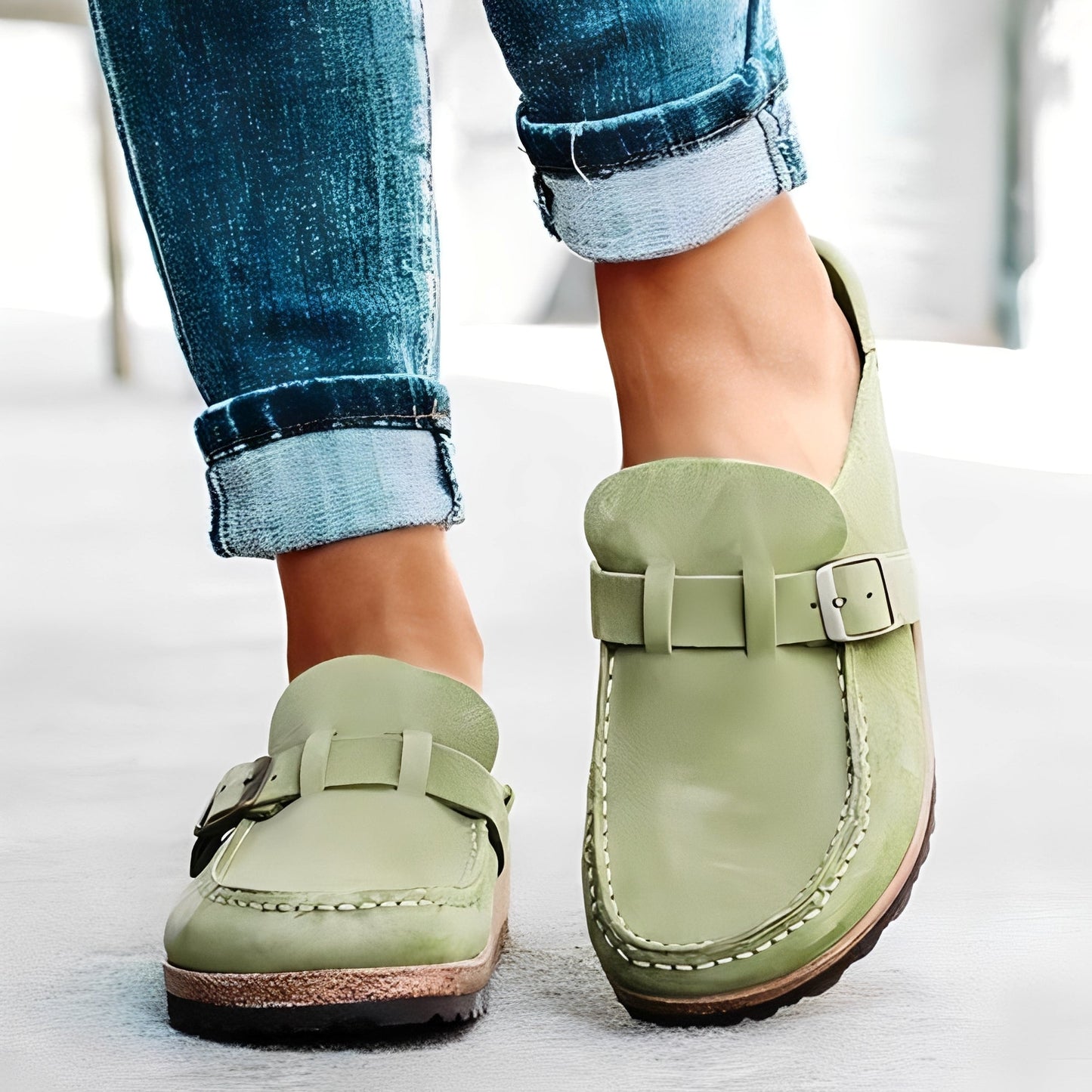 Rhelna Damen Mokassins Trend - Norvielle