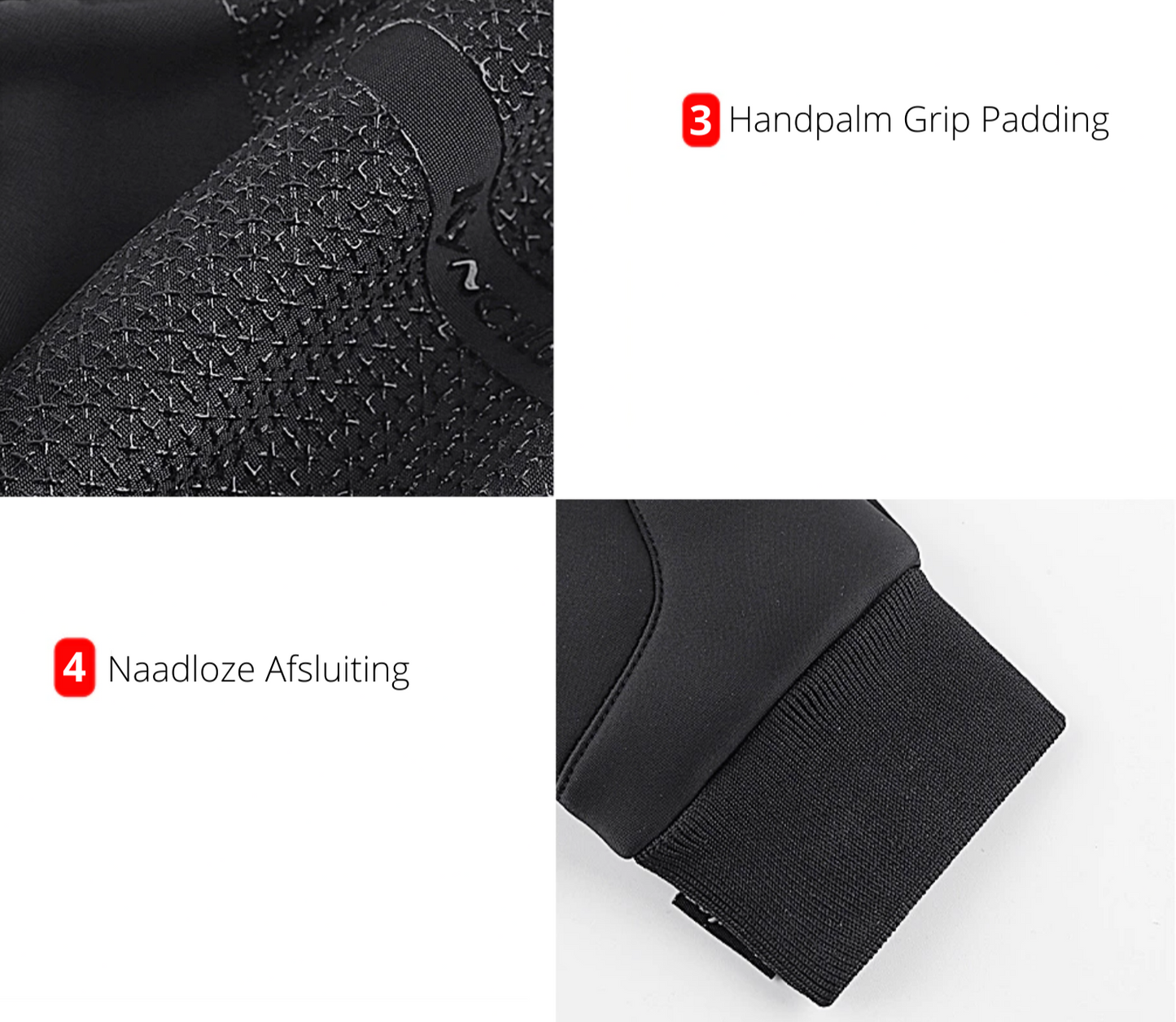 Norvielle Herren Thermohandschuhe Wasserdicht Touch Funktion