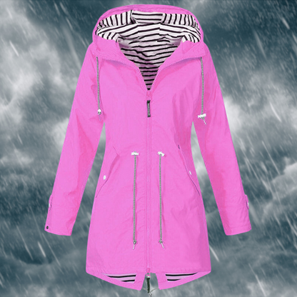 Damen Regenjacke Wasserdicht Norvielle