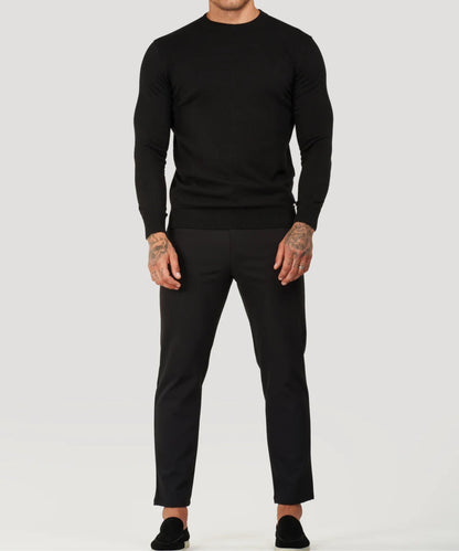 Damen Rollkragenpullover Feinstrick Slim Fit Eleganz