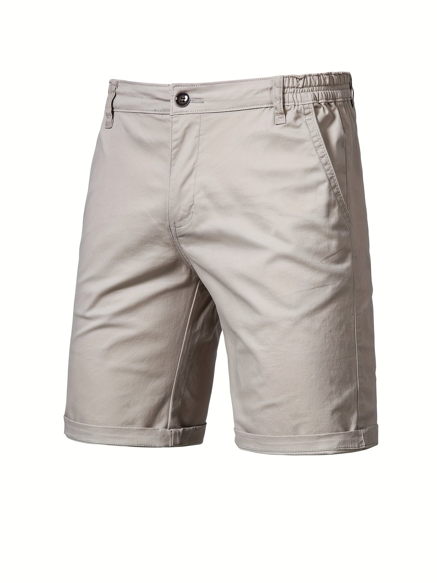 Herren Shorts Ultra Komfort Baumwolle Beige