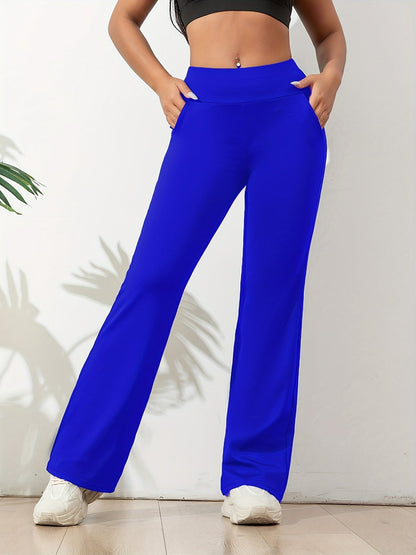 Damen Yogahose Bequem Stretch