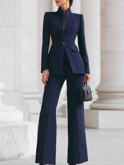 Damen Maßgeschneiderter Blazer Set - Norvielle