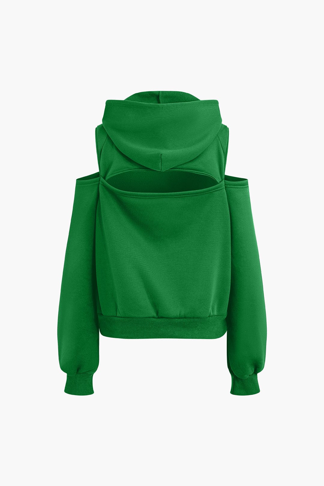 Damen Hoodie-Set Sportlich Cut-Outs