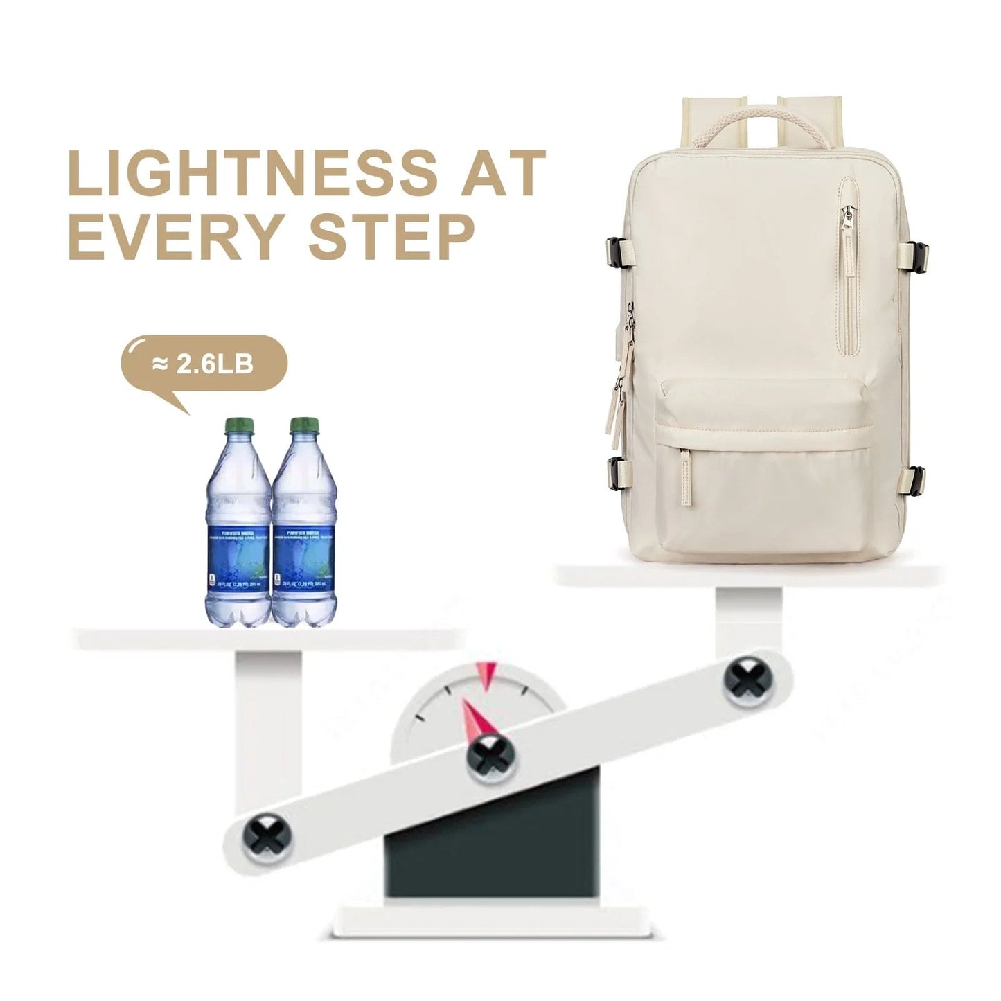 Damen Rucksack Groß Modern