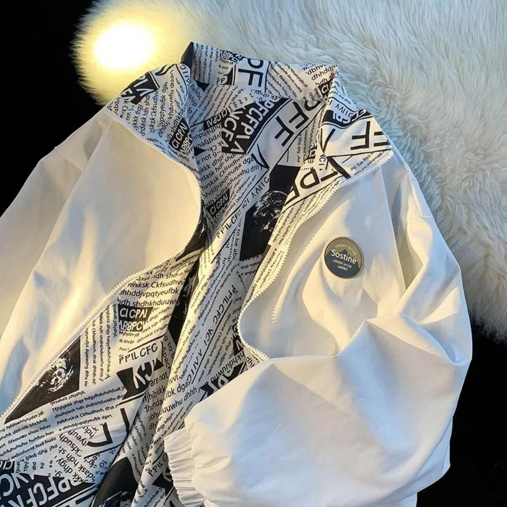 Damen Wendjacke Print-Design Lavinia