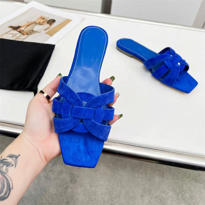 Damen Mittelhoch Schuhe Einfaches Kreuzdesign