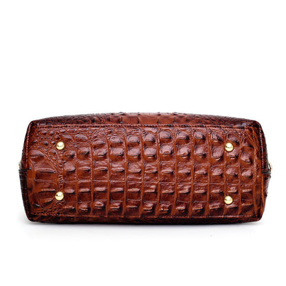 Luxe Handtasche Krokodilmuster Leder