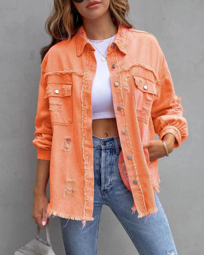 Damen Bluse aus Denim