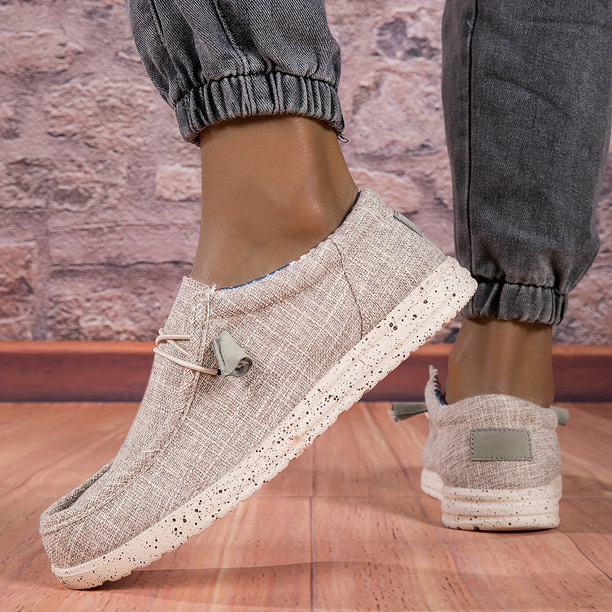 Herren Mokassin Slipper Leicht Bequem