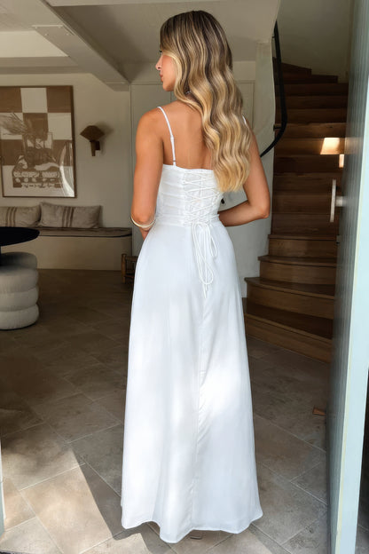Damen Maxikleid Ärmellos