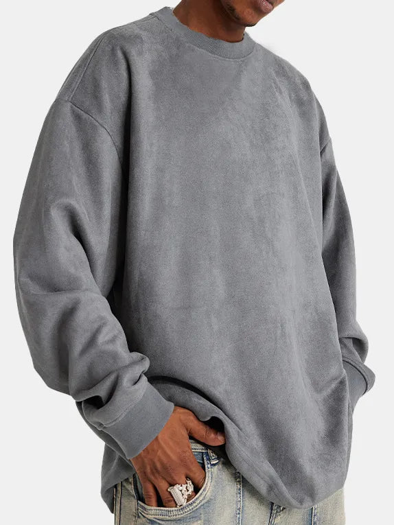 Norvielle Männer Übergroßes Sweatshirt Trendig