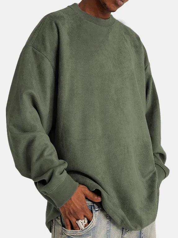 Norvielle Männer Übergroßes Sweatshirt Trendig