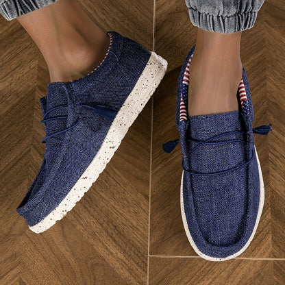 Herren Mokassin Slipper Leicht Bequem