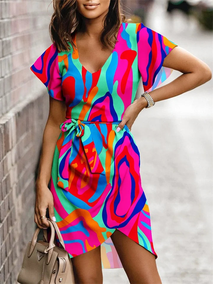 Damen Sommerkleid Wohlbefinden Leicht