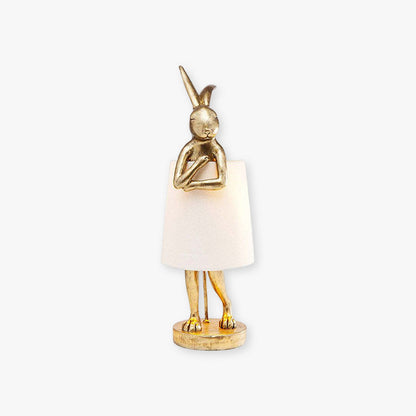 Tischlampe Goldenes Kaninchen Dekorationslampe Stimmungslicht