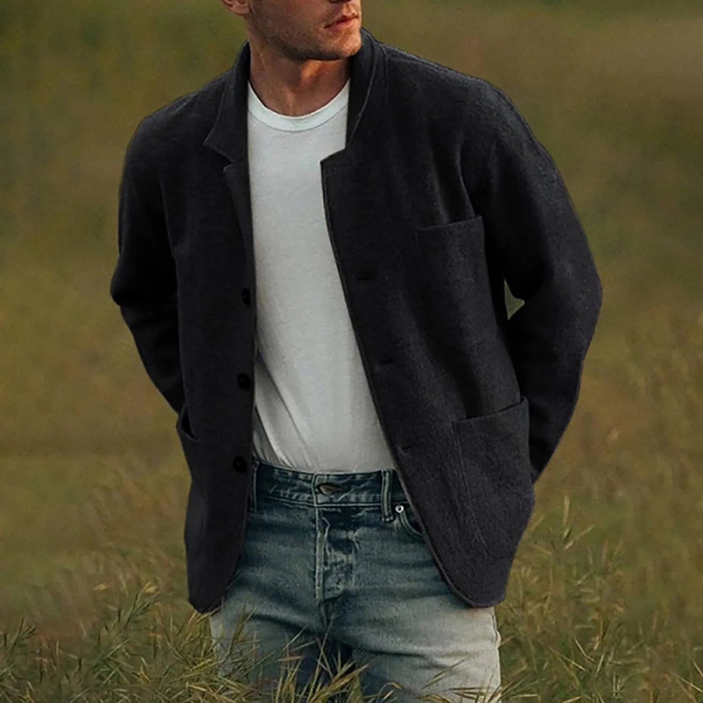 Herren Blazer Lässig Norvielle