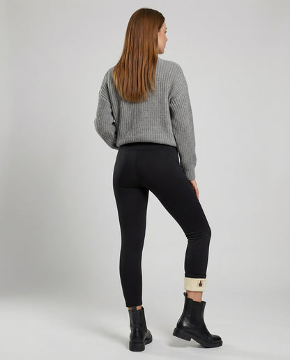 Damen Fleece Leggings Warm