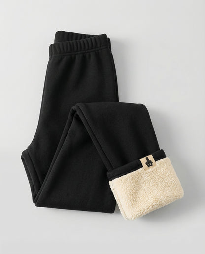 Damen Fleece Leggings Warm