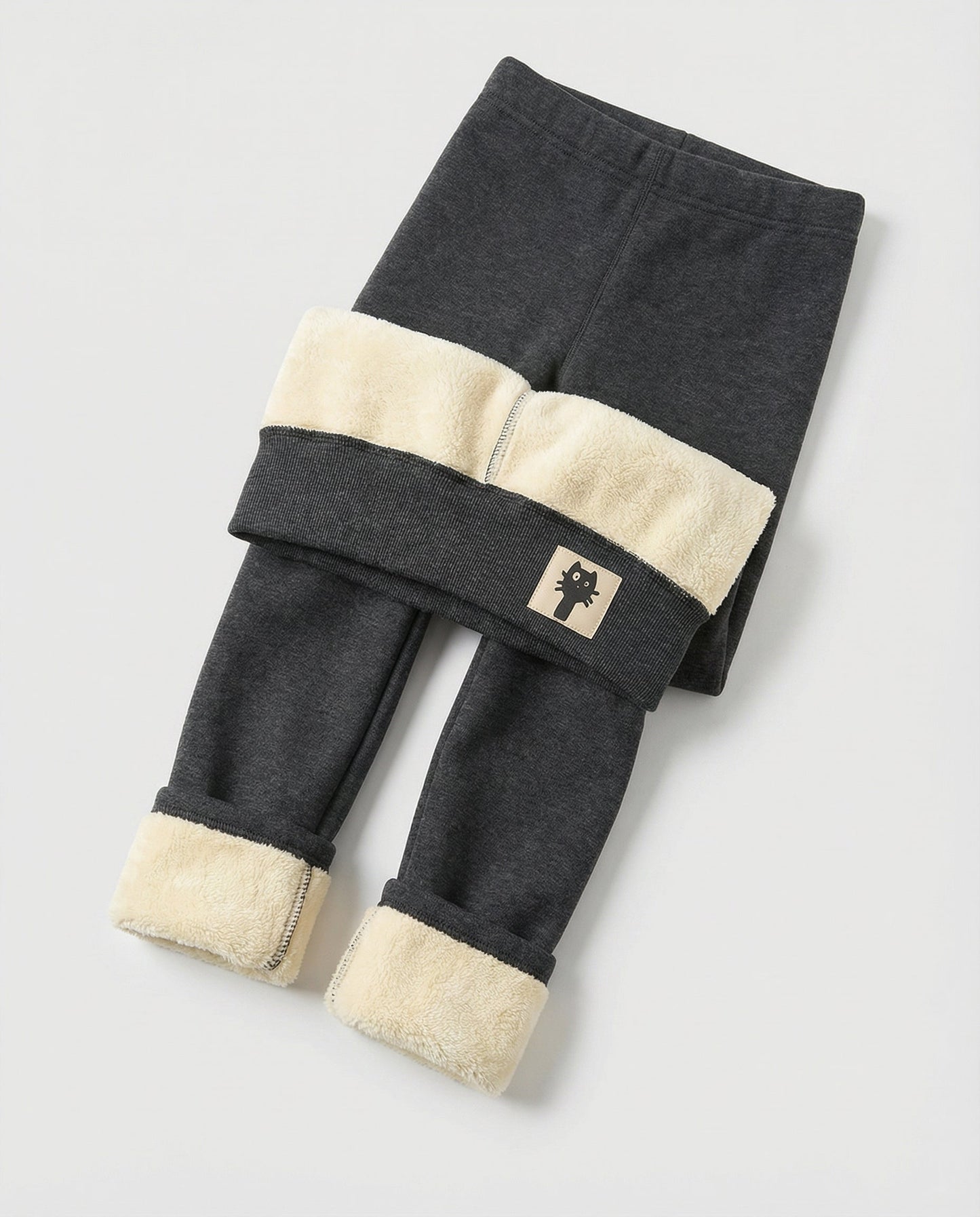 Damen Fleece Leggings Warm