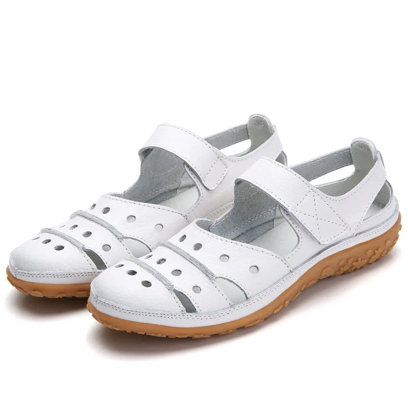 Norvielle Damen Orthopädische Sandalen Bequemer Verschluss