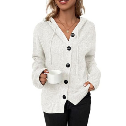 Damen Langstrickcardigan Warm