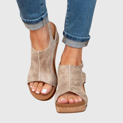 Damen Orthopädische Plattform Sandalen - Norvielle