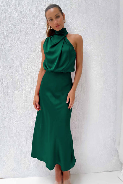 Damenkleid Neckholder A-Linie