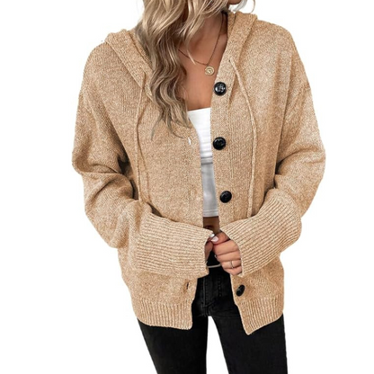 Damen Langstrickcardigan Warm