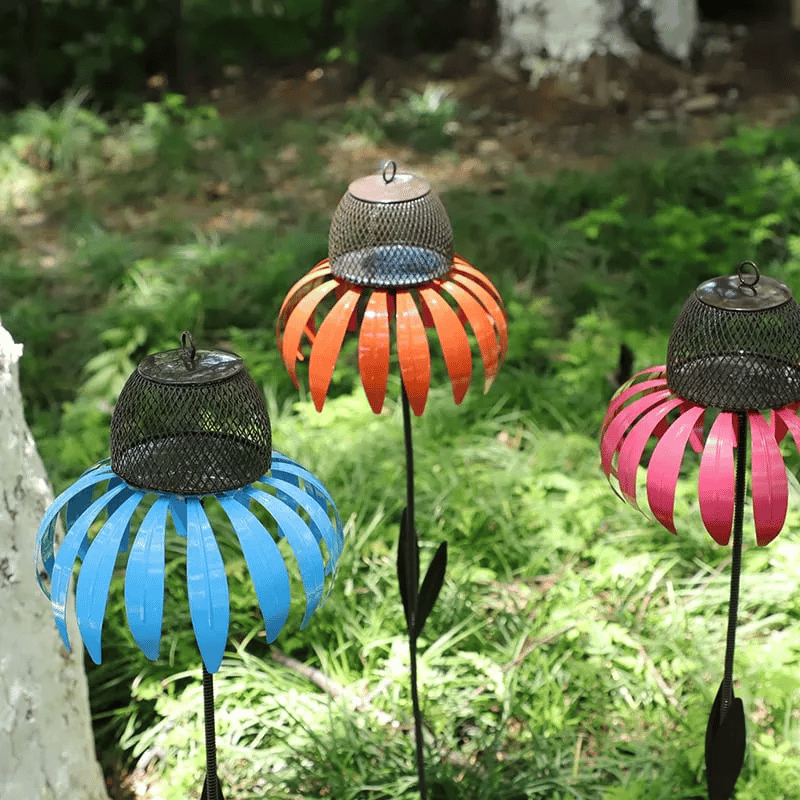 FloraBird Kegelblumen Vogelfutterhaus Holz