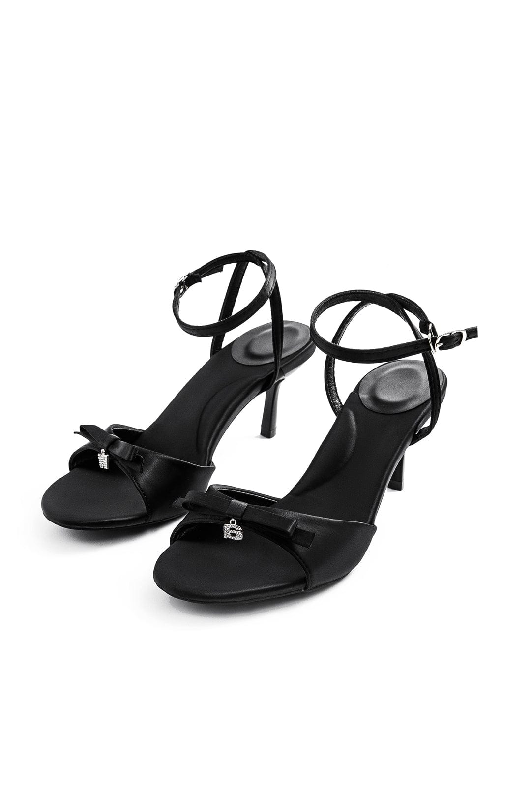Luvé Damen Sandaletten Absatz Schwarz - Norvielle
