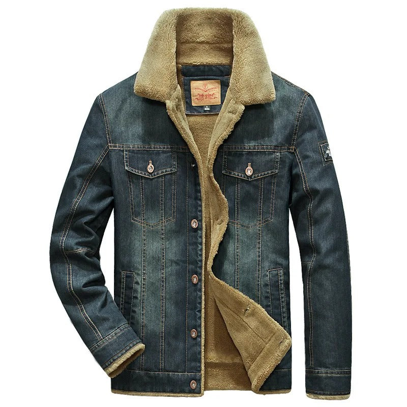 Herren Steppjacke Durchgehender Reißverschluss - Norvielle