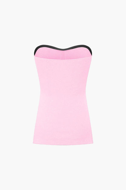 Damen Zweiteiler-Set Bustier- und Shorts Elegantes Design