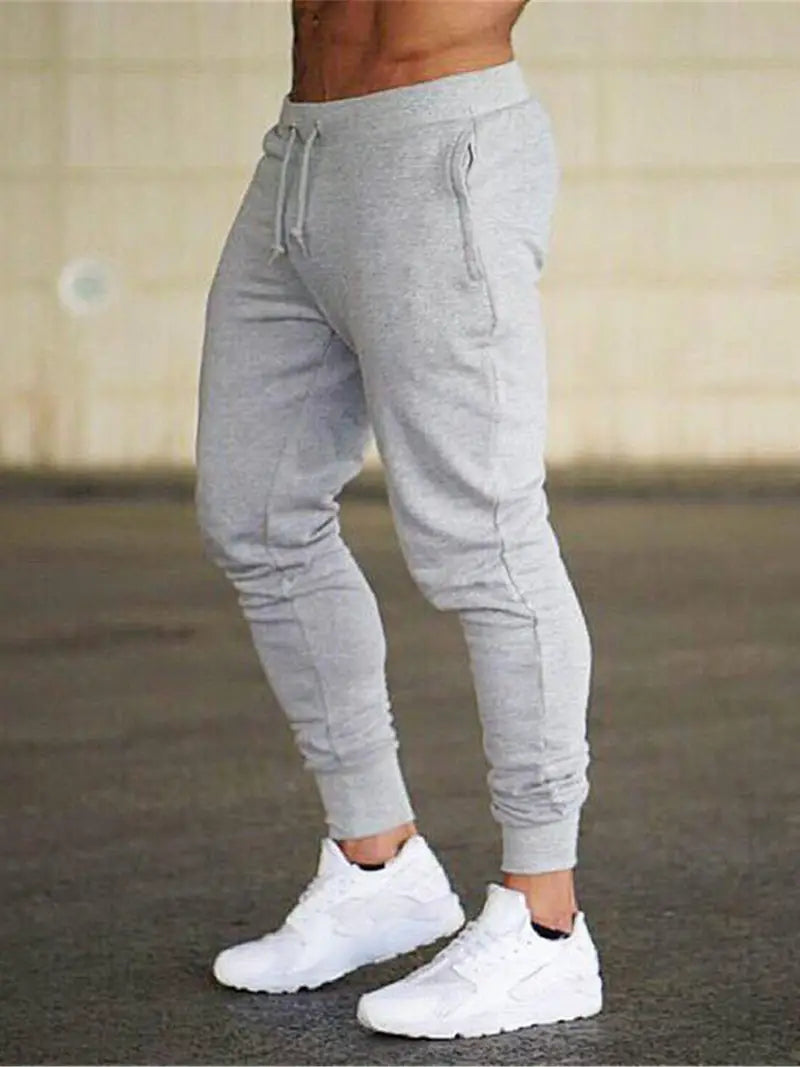 Herren Jogginghose Kordelzug Schwarz - Norvielle