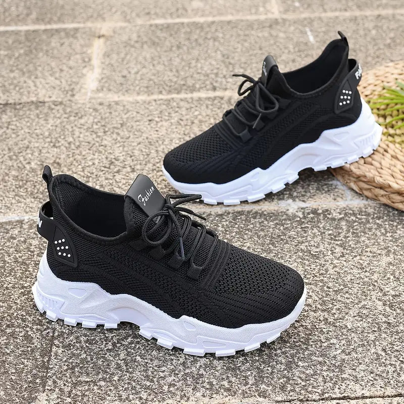 Damen Laufschuhe Atmungsaktives Mesh Leicht