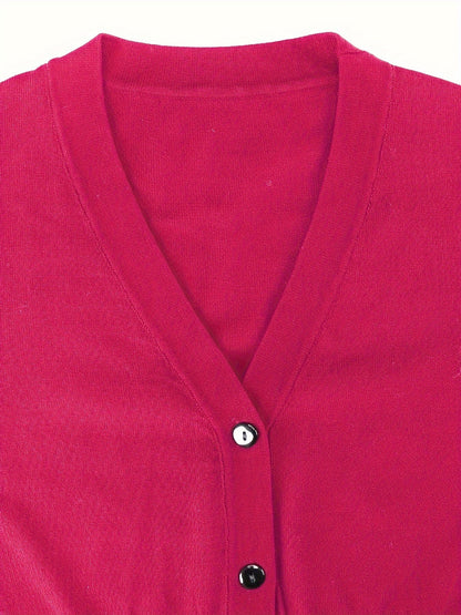 Norvielle Damen Bolerojacke Knopfverschluss