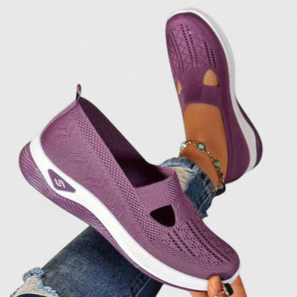 Damen Slip-On Sneaker Atmungsaktives Mesh