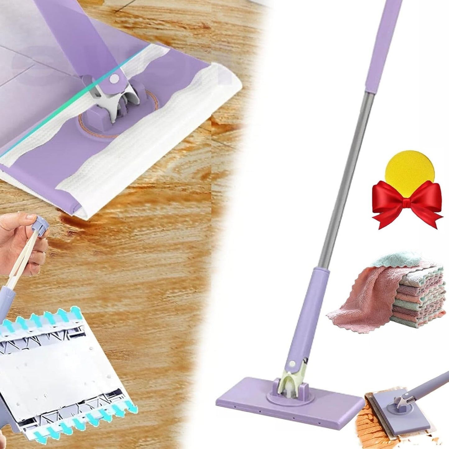 Hygienische Mikrofasertücher für Reinigung und Pflege