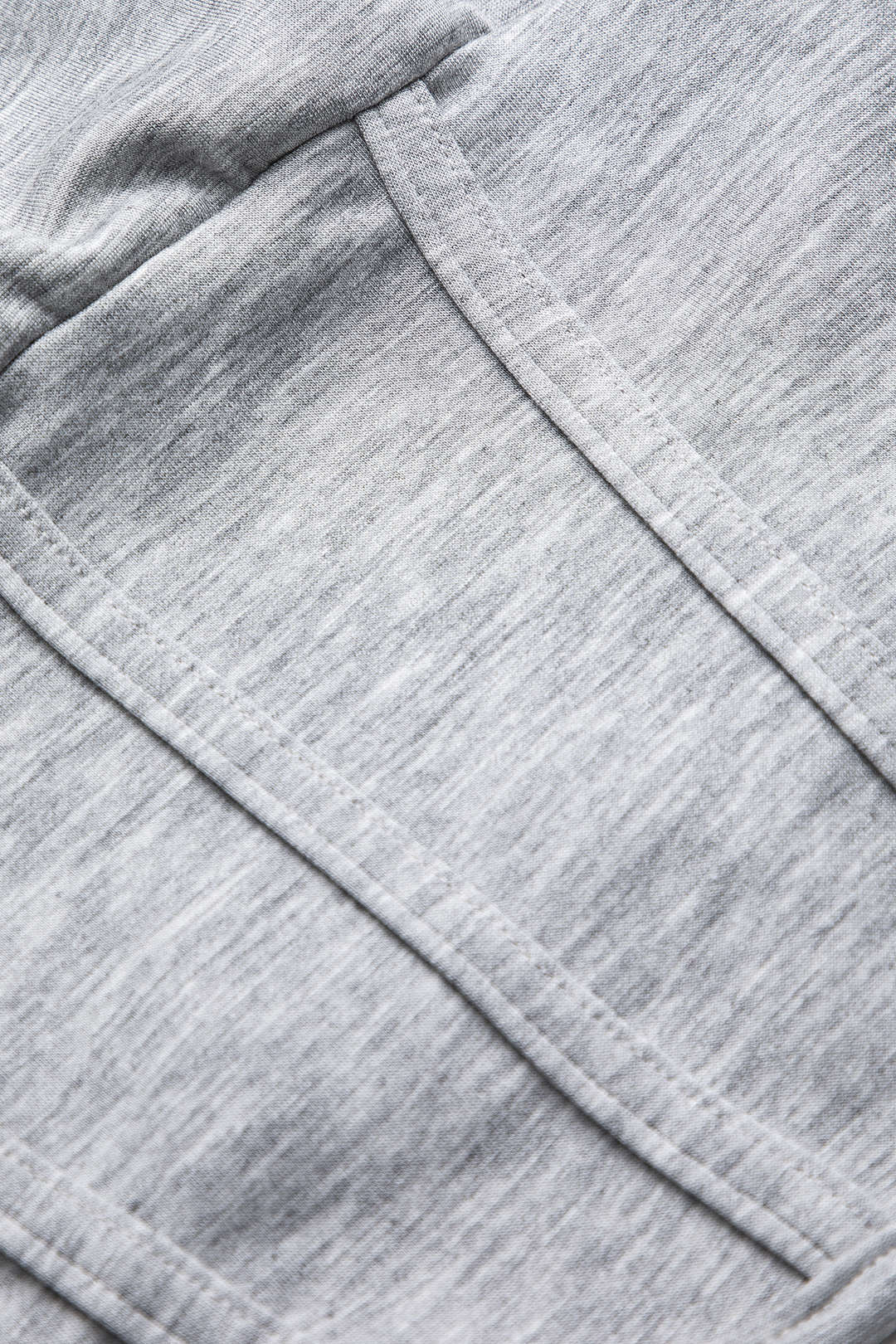 Damen Sweat-Zweiteiler-Set Cropped-Pullover Skaterrock Grau