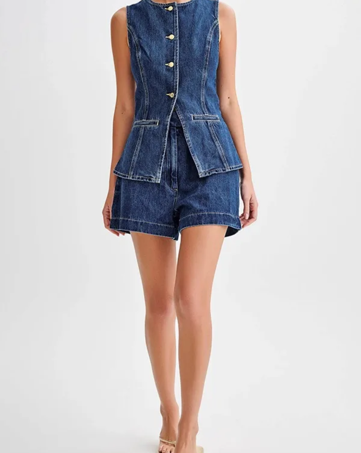Norvielle Damen Denim Sommerjacke - Norvielle