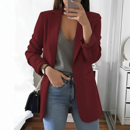 Damen Blazer Büro Elegant